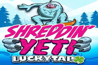 Shreddin' Yeti LuckyTap game screen